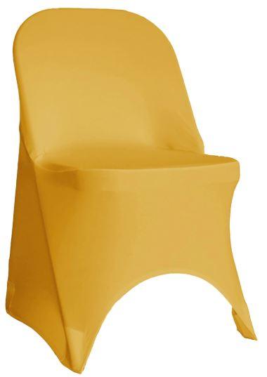 Rent Gold Folding Spandex Chair Covers for Wedding & Special Events –  Simply Elegant Chair Covers
