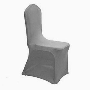 Silver Spandex Chair Covers for Wedding & Special Events – Simply Elegant Chair  Covers